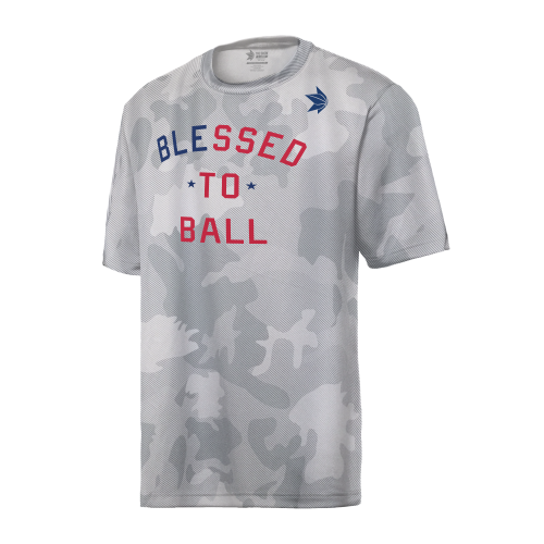 The Show Primetime Dry Blessed to Ball T-shirt White Camouflage