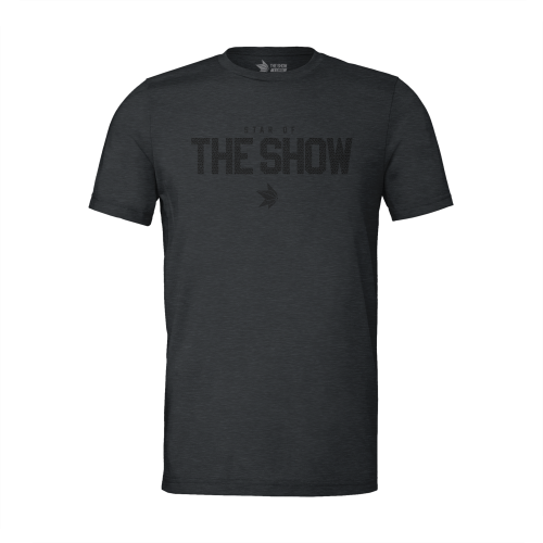 The Show Premium Fit Ghost Grip T-shirt Charcoal